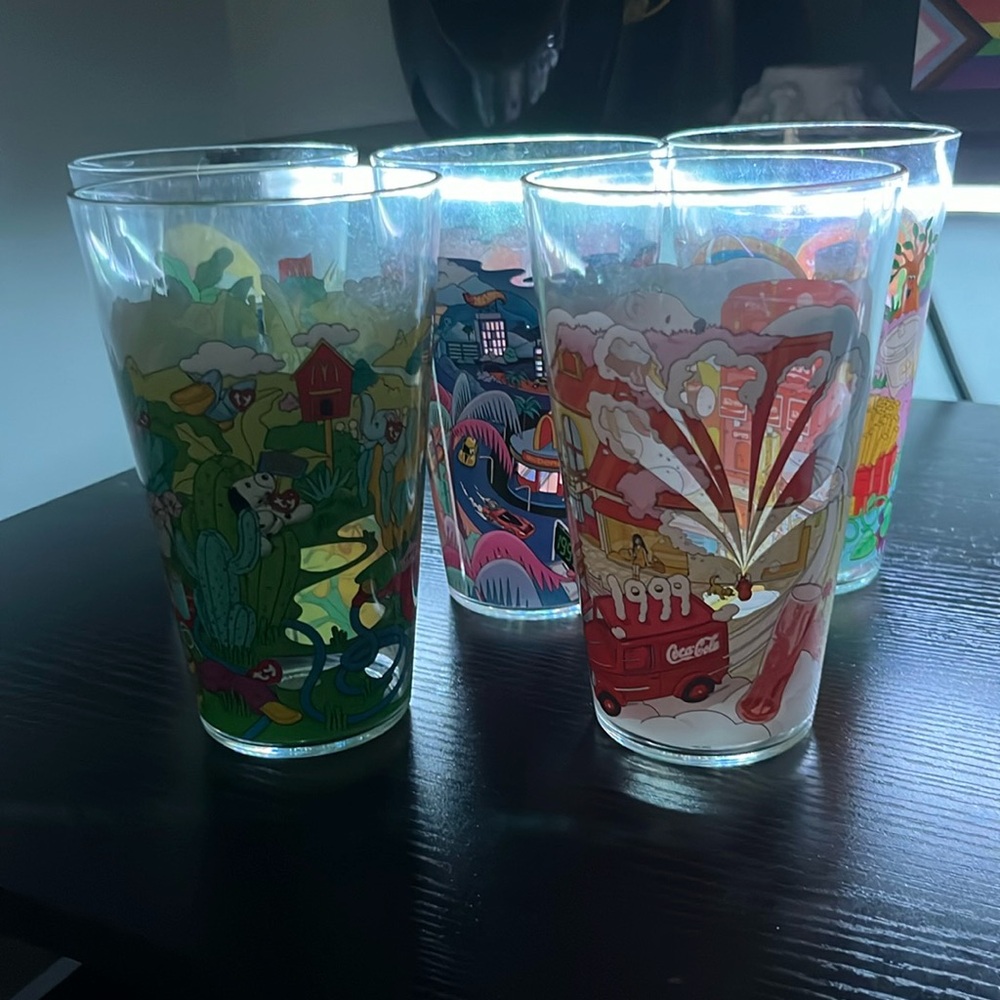 McDonald’s Collectors cups (no shrek cup) , taking offers only!